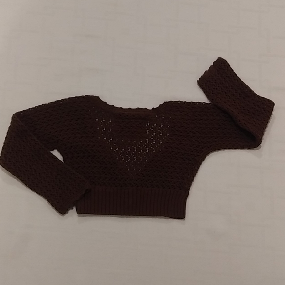 Baby Gap Chocolate Brown Cardigan Size 3 Years - Picture 4 of 7